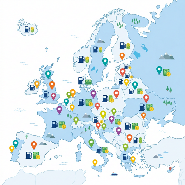 European Fuel Prices 2026: Compare Petrol & Diesel Across Europe